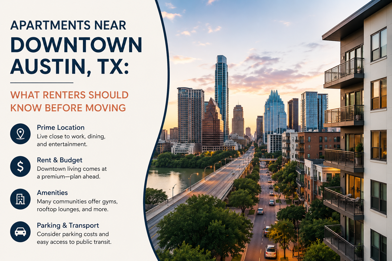 Apartment community near downtown Austin Texas